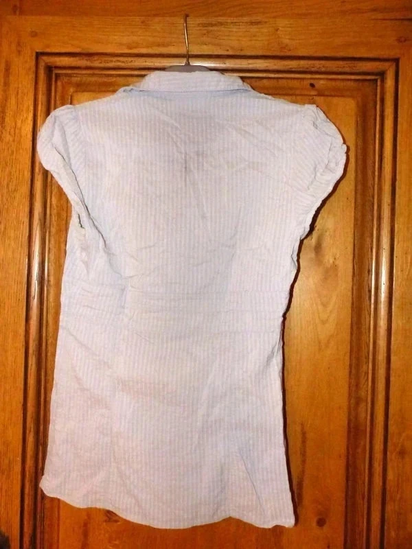 blusa manga curta cinza – photo 5